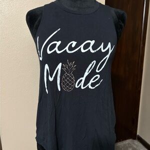 Maurices Vacay mode with pineapple Sleeveless Top